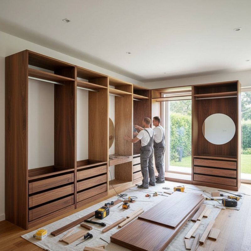 Builtin Cabinets Installation in Durham, NC