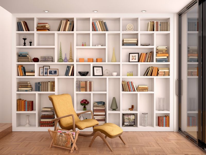 Custom Bookshelves Installation in Raleigh, NC