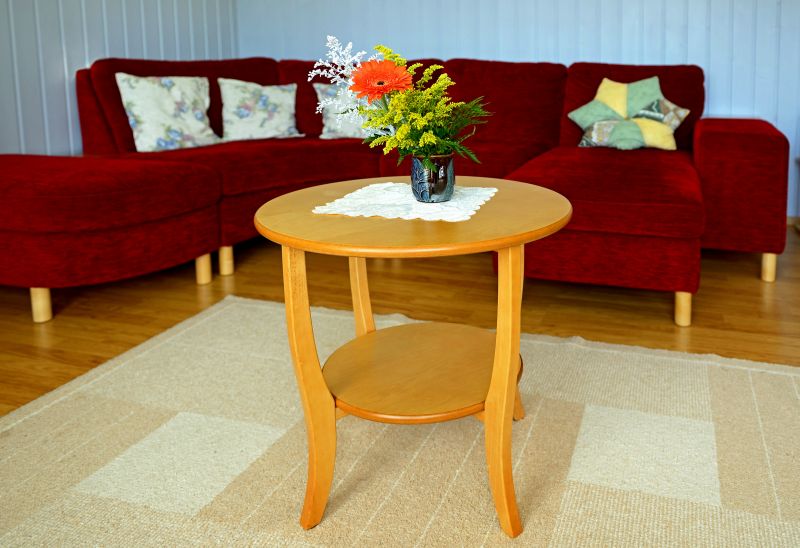 Revived Wrought Iron Coffee Table