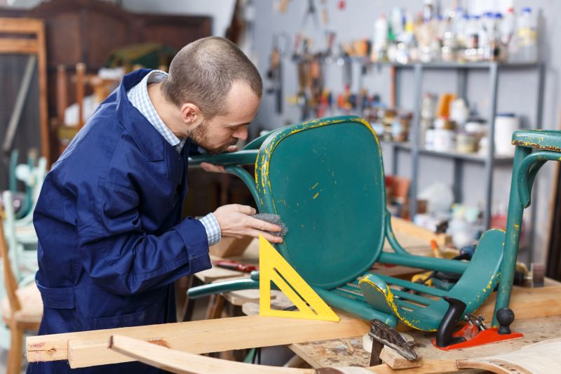 Indoor Iron Furniture Restoration